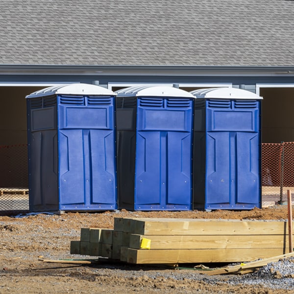 are there any restrictions on what items can be disposed of in the portable toilets in Green Oaks IL